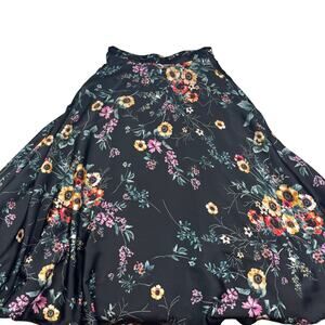 Lucky & Coco Feminine Fairy Floral Full Circle Maxi Skirt Women's Size XS